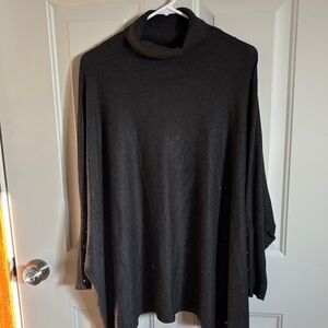 Charcoal Turtleneck Sweater